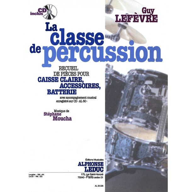 Guy & Stephane Lefevre G.& Moucha S.: La Classe de Percussion (Percussion solo)