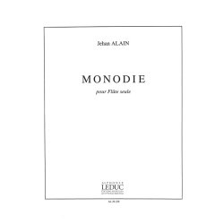 Jehan Ariste Alain: Monodie (Flute solo)
