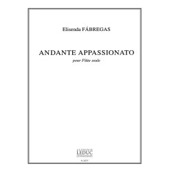Elisenda F&aacute;bregas: Andante appassionato (Flute solo)