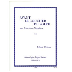 Edison Denisov: Avant le Coucher du Soleil (Flute & Percussion)