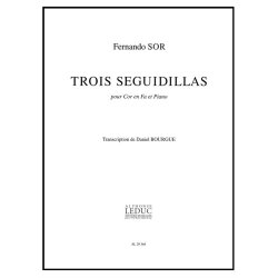 Fernando Sor: 3 Seguidillas (Horn & Piano)