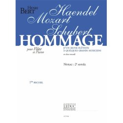 Henri Bert: Hommage d'un jeune Fl&ucirc;tiste Vol.1 (Flute & Piano)