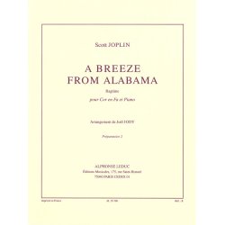 Scott Joplin: A Breeze from Alabama (Horn & Piano)