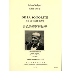 Moyse Marcel De La Sonorite Art Et Technique Flute Bk Chinese Version