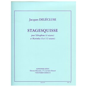 Jacques Delécluse: Stagesquisse (Percussions 2)