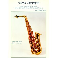 Jean-Claude Amiot: Sussex Saraband (alto) (Saxophone-Alto & Piano)
