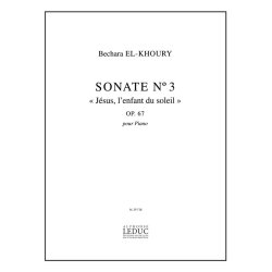 Sonata No 3 Jesus Lenfant Du Soleil Op 67