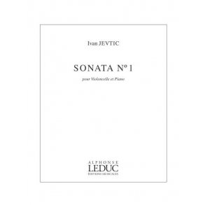 Jevtic Ivan Sonata No 1 Cello & Piano Book