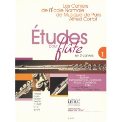 Etudes Pour Flute Bk 1