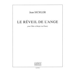 Sichler Le Reveil De L'ange 6'30'' Flute &amp; Harp Book