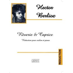 Berlioz Reverie Et Caprice Op 8 Violin & Piano Book