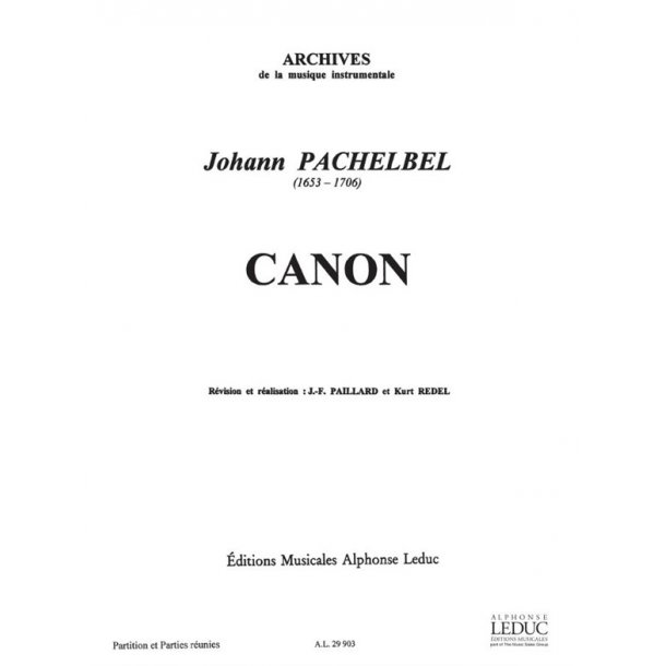 Johann Pachelbel: Canon (Orchestra-Strings)