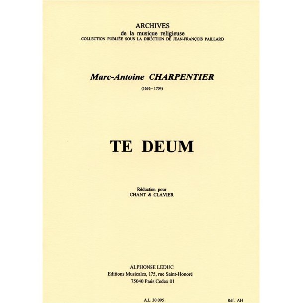 Marc-Antoine Charpentier: Te Deum