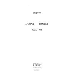 Michel Corrette: Laudate Dominum (Choral-Mixed accompanied)