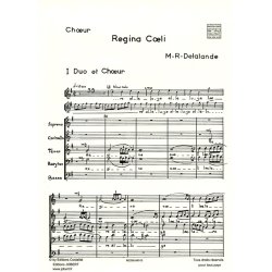 Michel Richard Delalande: Regina Coeli (Choral-Mixed accompanied)