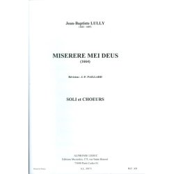 Jean Baptiste Lully: Miserere mei (Choral)