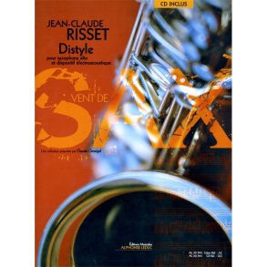 Risset Jean Claude Distyle (Georgel) Alto Saxophone Book/Cd