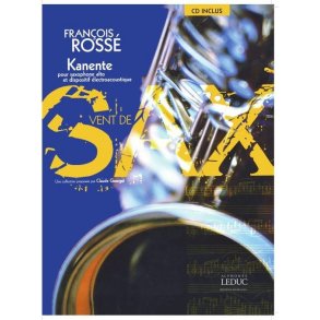 Rosse Francois Kanente (Arr Georgel Claude) Alto Saxophone Bk/Cd