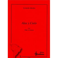 Sanchez Leonardo Alas Y Cielo Flute &amp; Guitar Book