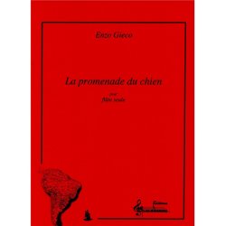 Gieco Enzo La Promenade Du Chien Flute Solo Book