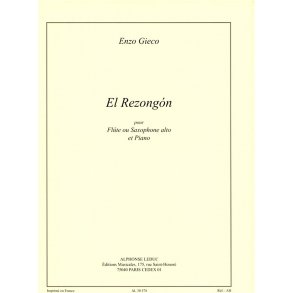 Gieco Enzo El Rezongon Flute Or Saxophone & Piano Book