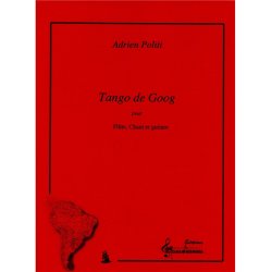 Politi Tango De Goog Voix (Malavia) Voice Flute Guitar Score/Parts