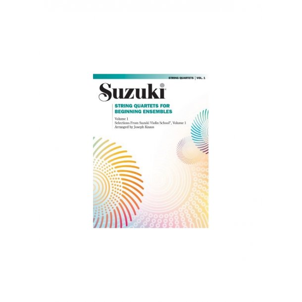 Suzuki String Quartets For Beginning Ensembles - Book One