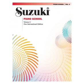 Suzuki Piano School 6 Rev Intl Pf Bk