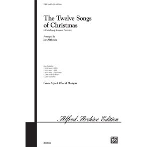 TWELVE SONGS OF CHRISTMAS (ALTHOUSE JAY) SAB CHORAL SHEET