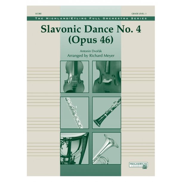 DVORAK SLAVONIC DANCE NO.4 (MEYER) ORCHESTRA SCORE/PARTS