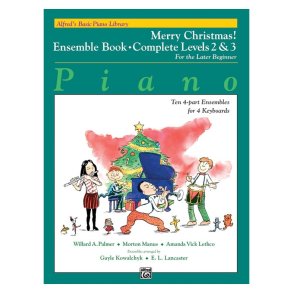 Alfred's Basic Piano Library Merry Christmas Ensemble Complete 2&3 Bk