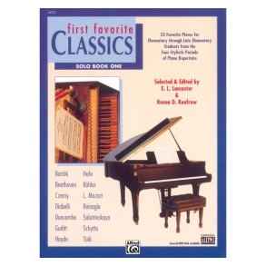 First Favorite Classics Solo 1 Pf Bk