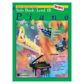 ALFRED'S BASIC PIANO LIBRARY TOP HITS SOLO LEVEL 1B PIANO BOOK