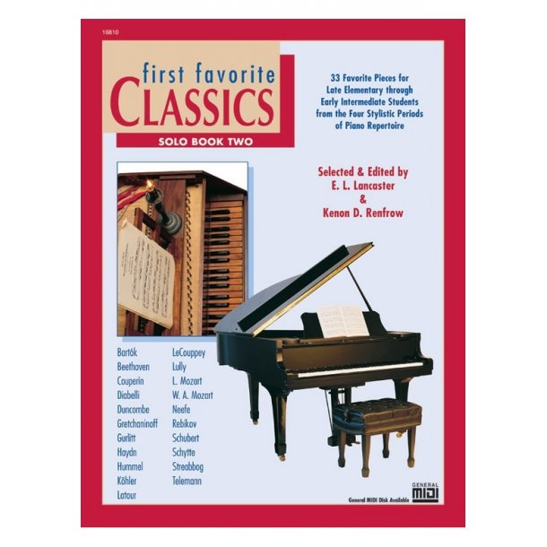 First Favorite Classics Solo 2 Pf Bk