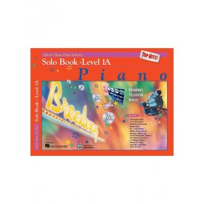 ALFRED'S BASIC PIANO LIBRARY TOP HITS SOLO LEVEL 1A PIANO BOOK