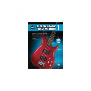 Alfred's Basic Bass Method - Book 1 (Book and CD)
