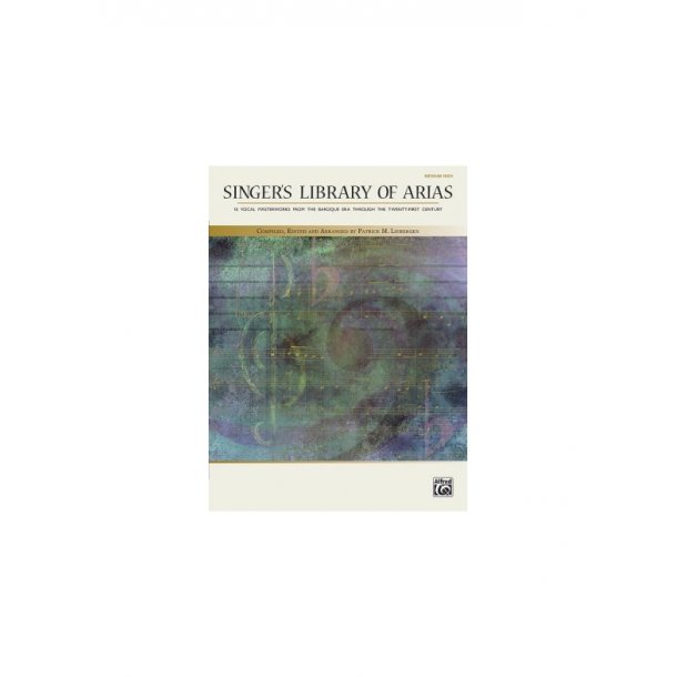 Singer's Library of Arias - High Voice (Book and CD)