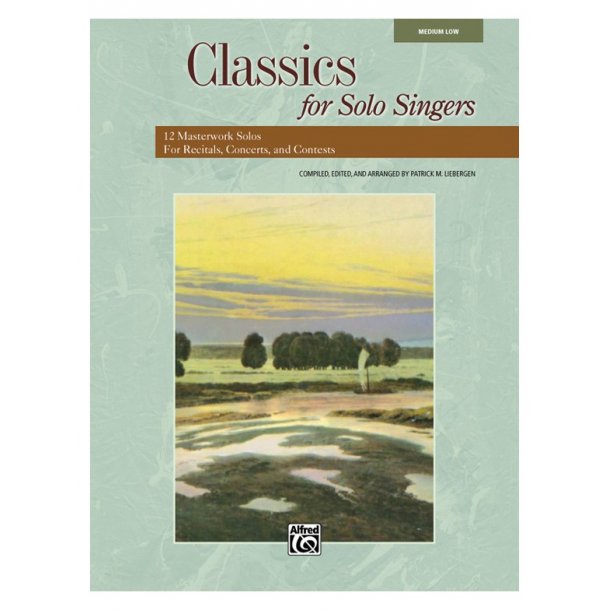 Classics for Solo Singers - Low Voice (Book)