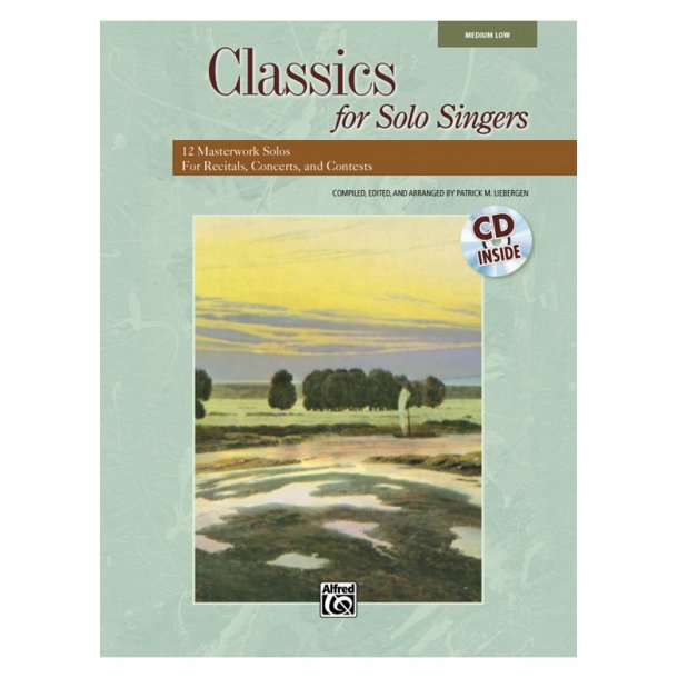Classics for Solo Singers - Low Voice (Book/CD)