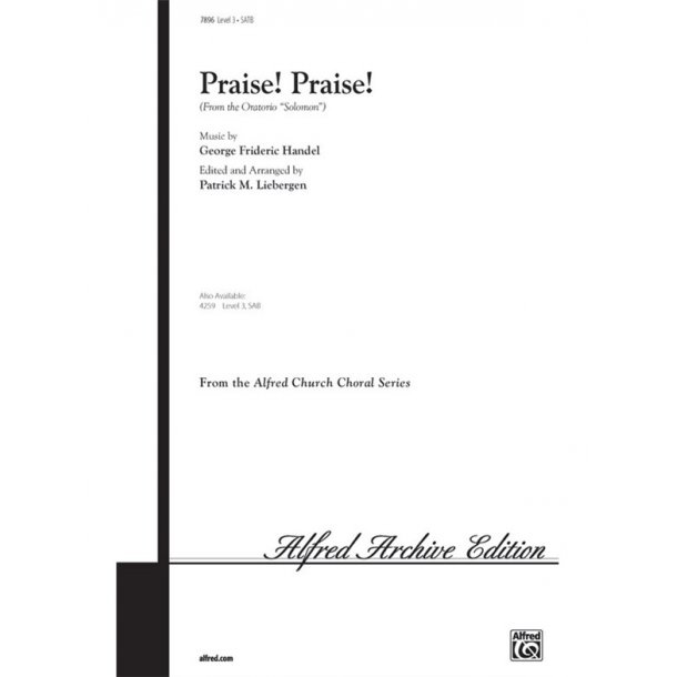 G.F. Handel: Praise! Praise! (Solomon Oratorio) - SATB