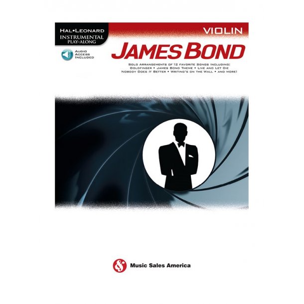 Hal Leonard Instrumental Play-Along: James Bond - Violin (Book/Online Audio)