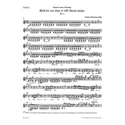 Bleib bei uns, denn es will Abend werden - Bach, Johann Sebastian