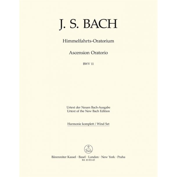 Ascension Oratorio - Bach, Johann Sebastian