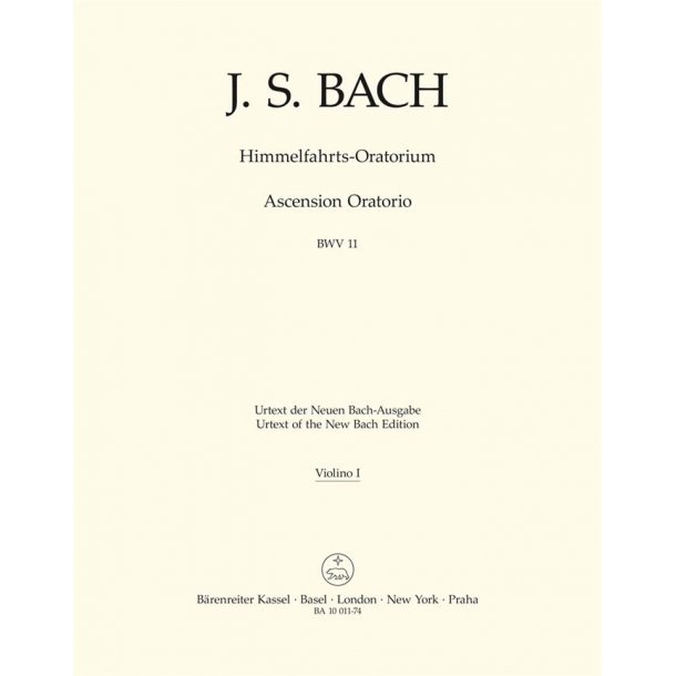 Ascension Oratorio - Bach, Johann Sebastian