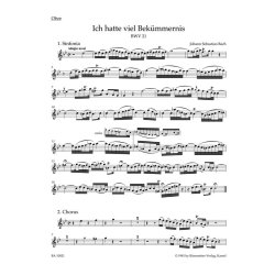 Lord my God, my heart and soul were sore distrest - Bach, Johann Sebastian