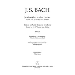 Praise ye God thruout creation - Bach, Johann Sebastian