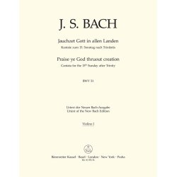 Praise ye God thruout creation - Bach, Johann Sebastian