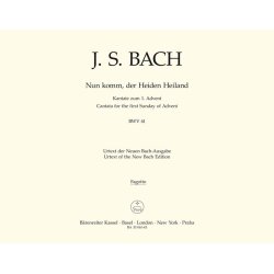 Nun komm, der Heiden Heiland - Bach, Johann Sebastian