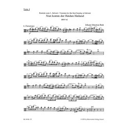 Nun komm, der Heiden Heiland - Bach, Johann Sebastian