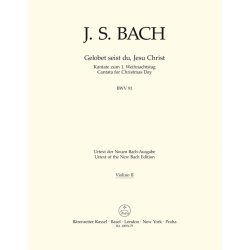 Gelobet seist du, Jesu Christ - Bach, Johann Sebastian